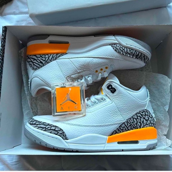 Air Jordan 3 laser orange